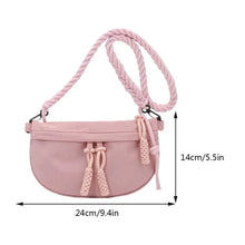 Load image into Gallery viewer, Casual Chest Bag Large Waist Pack Bag Canvas Shoulder Crossbody Bags q117