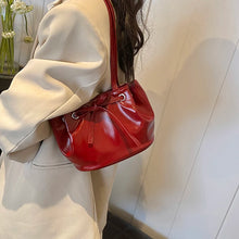 Load image into Gallery viewer, Fashion Shoulder Bag Women PU Bow Clutch Top Handle Luxury Underarm Bag Chic Y2K Bag for Girls