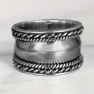 Smooth Metal Rings for Women Stylish Finger Rings Hip Hop Y2K Jewelry - www.eufashionbags.com