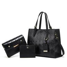 Load image into Gallery viewer, 3pcs  fashion crocodile pattern Set bags  mother and child bag, three-piece set shoulder bag and purse