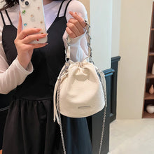Load image into Gallery viewer, Fashion Women Mini Bucket Bags Luxury Designer Shoulder Bags Pink Messenger Bags