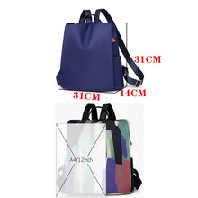 Load image into Gallery viewer, Casual Travel Ladies Bagpack Sac a Dos Mochilas School Bags Women Soft Leather Backpacks Vintage Anti-Theft Female Shoulder Bags