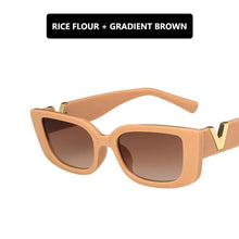 Load image into Gallery viewer, Retro Rectangle Sunglasses Women Vintage Small Frame Sun Glasses - www.eufashionbags.com
