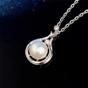 Water Drop Pendant Necklace Simulated Pearl Women Fashion Jewelry hn85 - www.eufashionbags.com
