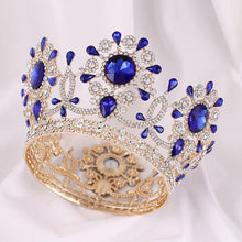 Charger l&#39;image dans la galerie, Fashion Crystal Queen Tiaras and Crowns Wedding Hair Jewelry dc30 - www.eufashionbags.com