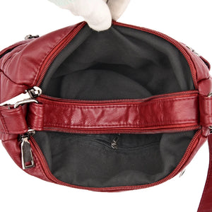 Fashion Shoulder Crossbody Bags for Women High Quality Soft Pu Leather Messenger Bag for Girls 2024 Female Purse And Handbags