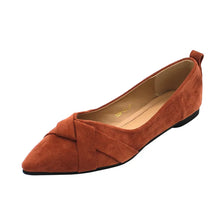 Carica l&#39;immagine nel visualizzatore di Gallery, Spring Fall Pointed Toe Women Flats Heel Shoes Plus size 33- 45
