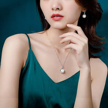 Charger l&#39;image dans la galerie, Water Drop Pendant Necklace Simulated Pearl Women Fashion Jewelry hn85 - www.eufashionbags.com
