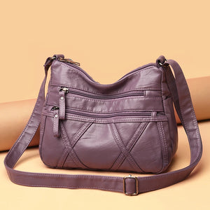 Bags For Women New Luxury Handbags Many Pocket Big Crossbody Bags Pu Leather Women Bags Designer Handbags