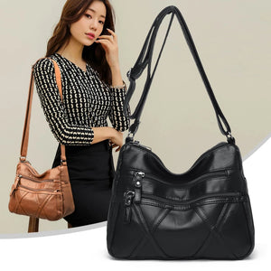 Bags For Women New Luxury Handbags Many Pocket Big Crossbody Bags Pu Leather Women Bags Designer Handbags