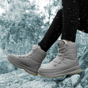 Waterproof Winter Shoes Women Snow Boots Platform Keep Warm Ankle Boots