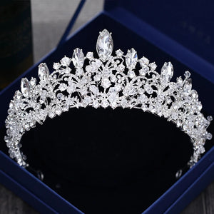 Diverse Crystal Crowns tiara Queen Headpiece For Wedding Hair Jewelry Accessories