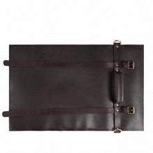 Load image into Gallery viewer, Men Crazy Horse Genuine Leather Knife Roll Bag Travel Shoulder Bag l75 - www.eufashionbags.com