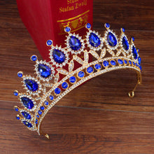 Load image into Gallery viewer, Vintage Crystal Tiara Crown Headbands For Women Wedding Hair Jewelry dc23 - www.eufashionbags.com