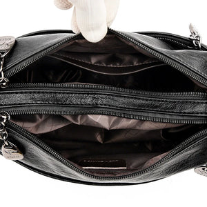 Luxury Designer Handbag High Quality Soft Leather Purses And Handbags Casual Shoulder Messenger Bags for Women 2024 New Sac