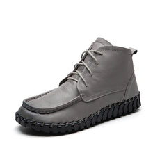 画像をギャラリービューアに読み込む, Genuine Leather Women Boots Flat Booties Soft Cowhide Women&#39;s Shoes x11