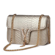 画像をギャラリービューアに読み込む, Stone Pattern Handbag Crocodile Leather Crossbody Bags For Women Shoulder Messenger Bags a33