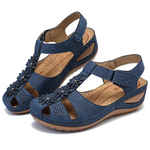 Women Wedges Shoes Heels Sandals Chaussures Bottom Platform Sandals Plus Size 44