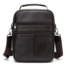 Laden Sie das Bild in den Galerie-Viewer, Genuine Leather Men&#39;s Bag ipad Flap Crossbody Bags Designer Bag