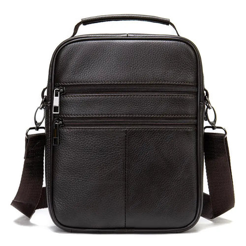 Genuine Leather Men's Bag ipad Flap Crossbody Bags Designer Bag