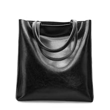 Load image into Gallery viewer, Vintage Genuine Leather Shoulder Bag High Quality Women Large Shopping Bag Tote Purse - www.eufashionbags.com