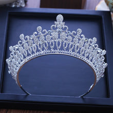 Load image into Gallery viewer, Diverse Crystal Crowns tiara Queen Headpiece For Wedding Hair Jewelry Accessories