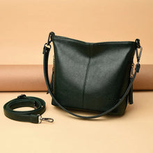 Charger l&#39;image dans la galerie, NEW Solid Colors PU Leather Shoulder Bags Fashion Women Messenger Bag Luxury Handbags Crossbody Bags