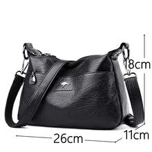 Cargar imagen en el visor de la galería, Luxury Designer Handbag High Quality Soft Leather Purses And Handbags Casual Shoulder Messenger Bags for Women 2024 New Sac