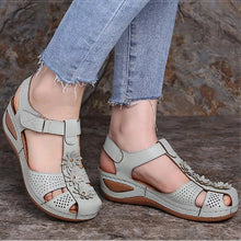 Charger l&#39;image dans la galerie, Women Wedges Shoes Heels Sandals Chaussures Bottom Platform Sandals Plus Size 44