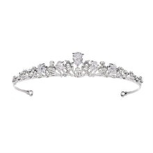 Load image into Gallery viewer, Fashion Zircon Bridal Tiara Headpiece Crystal Wedding Crown Hair Accessories bc40 - www.eufashionbags.com