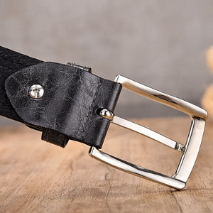 New Men's Belt Casual Strap Jeans Designer Trouser Belts Genuine Leather Pin Buckle