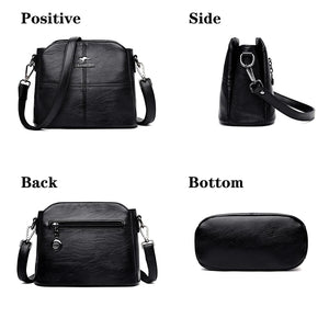 High Quality Woman Messenger Bag Luxury Soft Leather Handbag and Purses Women's Bags Designer Shoulder Totes