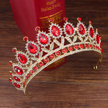 Charger l&#39;image dans la galerie, Vintage Crystal Tiara Crown Headbands For Women Wedding Hair Jewelry dc23 - www.eufashionbags.com