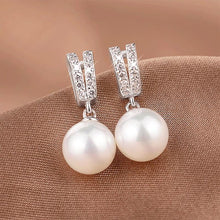 Charger l&#39;image dans la galerie, Fashion Simulated Pearl Dangle Earrings for Women Wedding Engagement Accessories he30 - www.eufashionbags.com