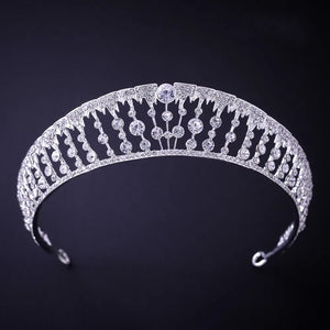 Silver Color Crystal Rhinestone Crowns Tiaras Wedding Hair Accessories l03