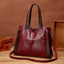 Carica l&#39;immagine nel visualizzatore di Gallery, Winter Handbag Women Large Handle bag PU Leather Shoulder Bag New Trendy Crossbody Bag Business Hand Bag sac