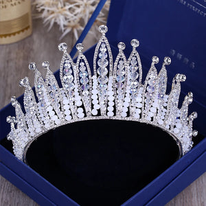 Diverse Crystal Crowns tiara Queen Headpiece For Wedding Hair Jewelry Accessories