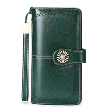Charger l&#39;image dans la galerie, Fashion Anti-theft Women&#39;s Wallets Genuine Leather Large Coin Purse Card Holders y03 - www.eufashionbags.com
