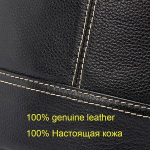 Genuine Leather Fashion Women Backpack Preppy Style Girl's School bag y07 - www.eufashionbags.com