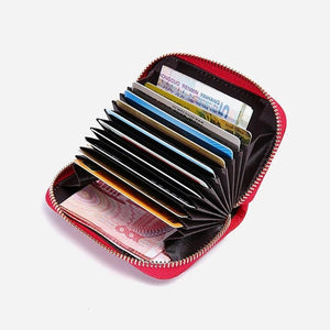 Mini Short Wallet For Women Genuine Leather Heart Daily Casual Coin Pocket Purse - www.eufashionbags.com