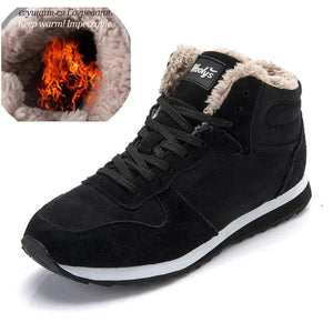 Men Winter Shoes Plus Size 48 Keep Warm Ankle Botas Men Plush Winter Sneakers m39 - www.eufashionbags.com