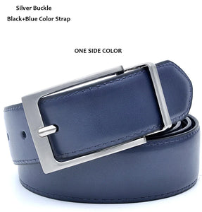 Mens Belt Formal Leather Reversible Buckle Belts Mens Leather Handmade Belt