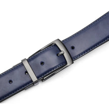 画像をギャラリービューアに読み込む, Fashion Men Reversible Leather Belt Business Trouser Belt Genuine Leather Belts For Jeans