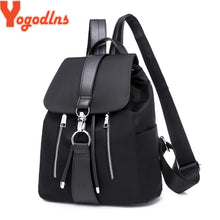 Load image into Gallery viewer, Women Backpack Preppy Style Back Bags for Teenage Girls Fashion Bag New Design Nylon Backpack Waterproof Rucksack