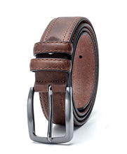 Load image into Gallery viewer, Men Vintage Belts For Jeans Luxury Split Leather Belt Men Designer Belts