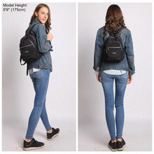 Laden Sie das Bild in den Galerie-Viewer, Mini Nylon Women Backpacks Casual Lightweight Strong Small Packback Daypack - www.eufashionbags.com
