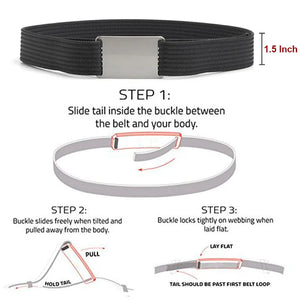 Classic Man Knitted Canvas Tactical Belt For Men High Quality 1.5 Inch Nylon Strap
