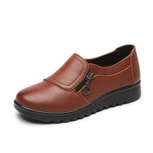 Cargar imagen en el visor de la galería, New Autumn Women&#39;s Shoes Fashion Casual Leather Flat Shoes Slip On Flats x20