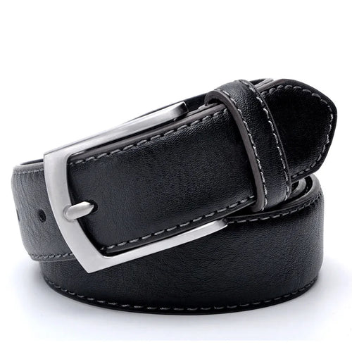 Hot Sale Leather Belt Men Italian Design Casual Men's Leather Belts For Jeans