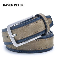 Charger l&#39;image dans la galerie, Casual Patchwork Men Belts Designers Fashion Belt Trends Trousers With Three Color To Choose